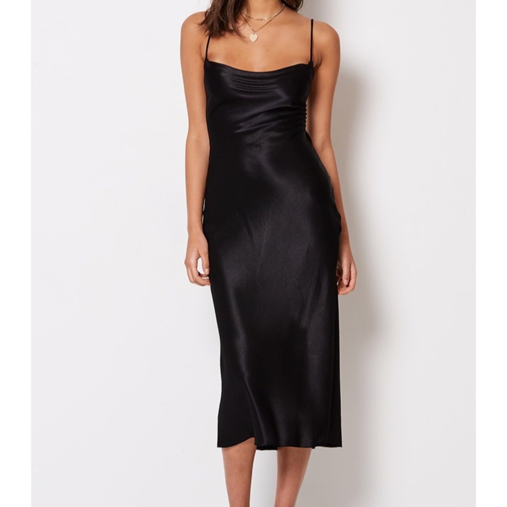Bec & Bridge Kaia Cowl Neck Dress